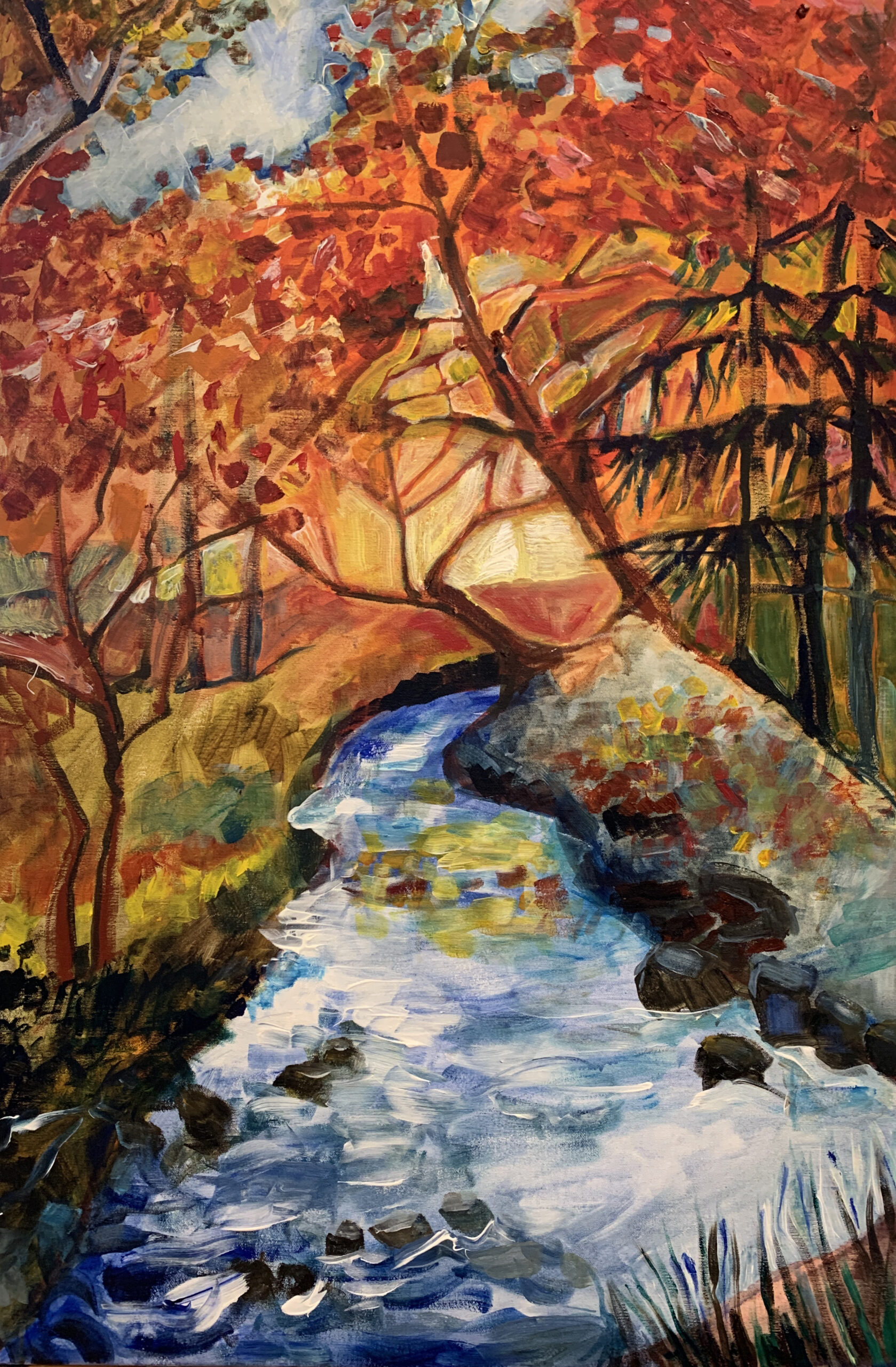 Copper Creek in the fall
